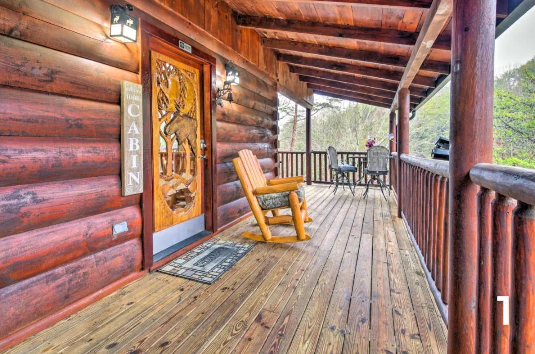 The Moose Cove Hideaway Villa Dandridge Bagian luar foto