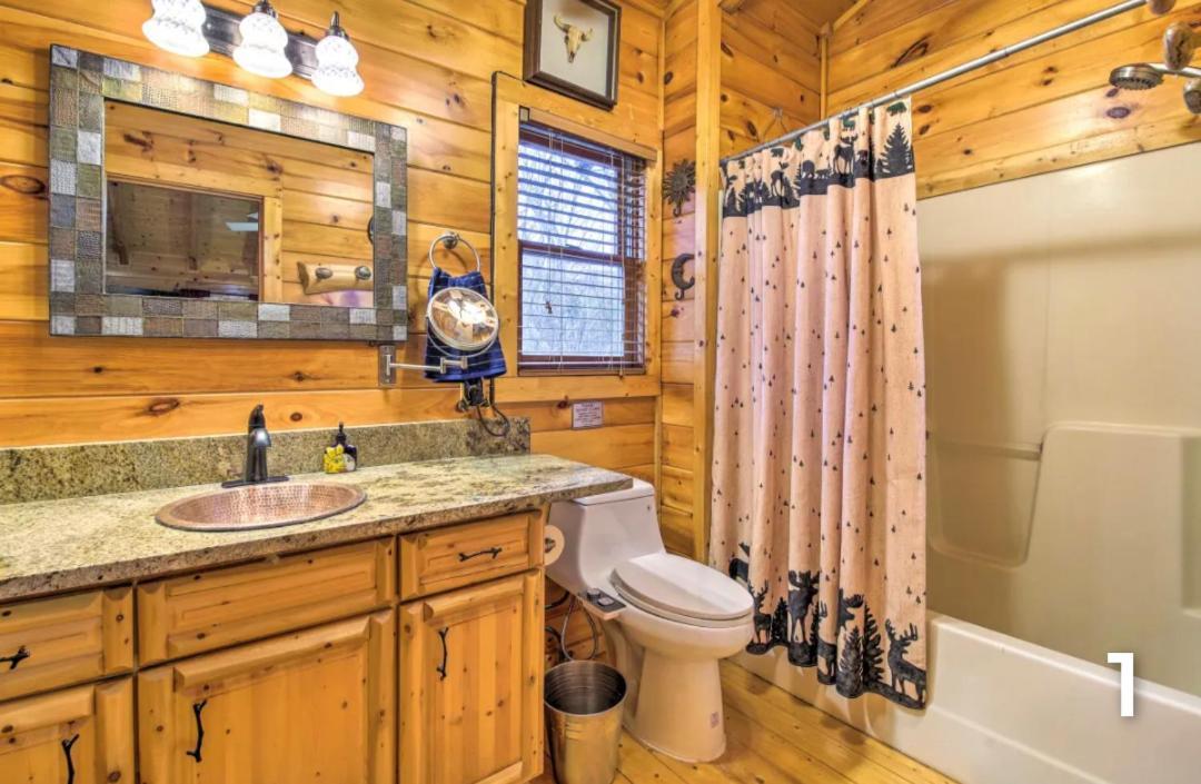 The Moose Cove Hideaway Villa Dandridge Bagian luar foto