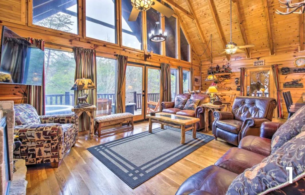 The Moose Cove Hideaway Villa Dandridge Bagian luar foto